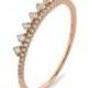 Bony Levy 'Princess Crown' Stackable Diamond Ring (Nordstrom Exclusive) 