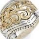 Konstantino 'Hebe' Swirl Etched Ring 