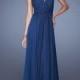 Elegant A-line Sweetheart Sequins Keyhole Back Lace Prom Dress PD2606