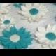 24 Edible DAISY DAISIES / Variety sizes / gum paste/fondant flowers / sugar flowers / cake or cupcake decorations / cake or cupcake topper