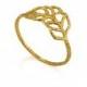 14k gold leaf ring, 14k solid gold ring, 14k solid gold wedding ring, solid 14k gold organic wedding ring, dainty leaf ring