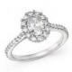 Bloomingdale&#039;s Oval Diamond Ring in 14K White Gold, 1.30 ct. t.w.