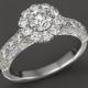 Bloomingdale&#039;s Diamond Engagement Ring in 14K White Gold, 1.50 ct. t.w.