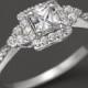 Bloomingdale&#039;s Diamond Engagement Ring in 14K White Gold, .65 ct. t.w. - 0.40 ct. Center Stone