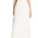 HALSTON HERITAGE Cutout Crepe Gown
