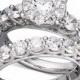Macy&#039;s Diamond Bridal Ring Set in 14k White Gold (2 ct. t.w.)