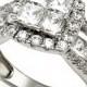 Macy&#039;s Diamond Engagement Ring (2-1/2 ct. t.w.) in 14k White Gold