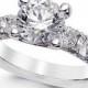 X3 X3 Certified Diamond Engagement Ring (2-1/2 ct. t.w.) in 18k White Gold