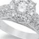 Macy&#039;s Diamond Engagement Ring in 14k White Gold (2 ct. t.w.)