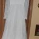 001-Stunning 1950's Vintage Lace and Chiffon Wedding Gown- Wonderful design- custom made-excellent condition!
