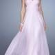 Gorgeous Multiple Crisscrossed Straps Ruched Bodice Chiffon Prom Dress PD3157