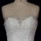 h1315 Stunning beaded sweetheart neckline lace mermaid dress