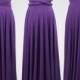 Long Bridesmaid Dress,Purple Dress,Bridesmaid Dress,Party Dress Floor Length,Infinity Bridesmaid Dress,Prom Dress,Long Purple Dress