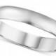 Wedding Band (4mm) in 14k White Gold
