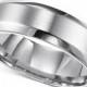 Triton Triton Men&#039;s Stainless Steel Ring, Smooth Comfort Fit Wedding Band