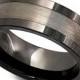 Men&#039;s Tungsten Ring, Black Ceramic With Tungsten Inlay Ring