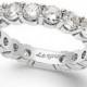 Sizeable Diamond Eternity Band in 14k White Gold (2 ct. t.w.)