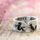 The little boy , fox ,Prince Jewelry ,  Prince Ring, Fox Ring, Animal Jewelry, Friendship Silver Ring, Best Gift