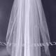 White, Ivory, diamond white  RHINESTONE CRYSTALS  1 tier Elegant Wedding Bridal veil. Choice of, ELBOW, fingertip, waltz, chapel, Cathedral