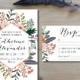 Printable Wedding Invitation Set 