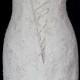 Stunning illusion scoop neck lace mermaid wedding dress