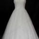 Beautiful sweetheart neckline princess lace ball gown