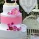 Wedding love bird cake topper, flamingo custom cake topper, personalized bride and groom animal cake topper, beach tropical wedding