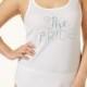 Betsey Johnson Betsey Johnson Plus Size Bride and Bridal Party Tank Tops