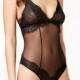 Maidenform Maidenform Super Sexy Unlined Lace & Mesh Teddy MFB107, A Macy&#039;s Exclusive