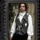 SALE Double Breasted Skull Waistcoat Vest by Kambriel - Brand New and Ready to Ship!