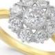 Marchesa Star by Marchesa Certified Diamond Engagement Ring in 18k Gold (1-1/3 ct. t.w.)