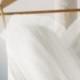 White Tulle Wedding Dress - Vintage Style Ball Gown - Kristine Style