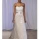 Kelly Faetanini - Fall 2013 - Alice Strapless Silk and Lace A-Line Wedding Dress with Scalloped Hem - Stunning Cheap Wedding Dresses