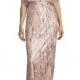 Loma Embellished Dolman-Sleeve Gown, Oyster
