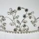 Wedding Tiara Eve - Bridal Headpiece - Bridal Tiara - Crystal Tiara - Rhinestone Diadem - Quinceanera Tiara - Reign Tiara - Bridal Crown