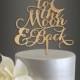 To Moon And Back Cake Topper,Wedding Cake Topper,Wood Cake Topper,Cake Topper In Wood,Personalized Cake Topper,Special Wedding Gift