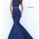 Mermaid Style Open Back High Neck Prom Dress by Sherri Hill - Discount Evening Dresses 