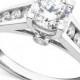 Diamond Engagement Ring in 14k White Gold (3/4 ct. t.w.)