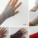1 Pair Lace Fingerless Gloves Lace Mittens Wedding Mittens choose from 12 colors