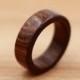 Brown Ebony Ring - Guayacan Wood - Custom Wood Ring - Unique Wedding Ring - Wedding Ring - Wooden Ring - Mens Jewelry - 5 Year Anniversary