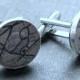 Personalized Cufflinks, Featured on Style Me Pretty - Boston Red Sox