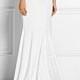 Bridal skirt, Crepe/lace train, Floor length maxi skirt, Mermaid silhouette high quality tailor made, High fashion ,plus size custom order