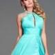 MacDuggal Flash 64781L Cap Sleeve Keyhole Gown - Brand Prom Dresses