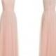 New Arrival Floor Length Jewel Sleeveless Bridesmaid Dress from Dressywomen