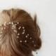 Wedding Hair Accessories, Pearl Comb, Pearl  headband, Bridal Hair Accessory