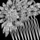 Bridal comb,bridal Haircomb,wedding comb,bridal hair accessories, crystal hairpiece,crystal comb set with Swarovski crystals - Danielle