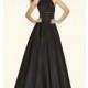 Long Mori Lee High Neck Halter Prom Dress - Discount Evening Dresses 