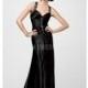 Grand Floor Length A line Straps Elastic Silk Like Satin Sweep Train Prom Gowns - Compelling Wedding Dresses