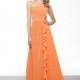 Amazing Chiffon Strapless A-line Bridesmaid Dress - overpinks.com