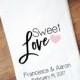 Sweet Love Wedding Favor Bags {5 qty